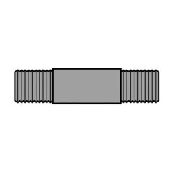 LEGEND VALVE 52899 2" X 2-1/2" BLACK IRON NIPPLE