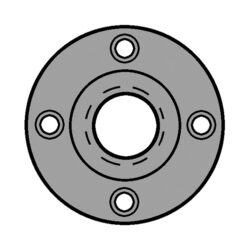 LEGEND VALVE 52043 2 BLACK IRON FLOOR FLANGE