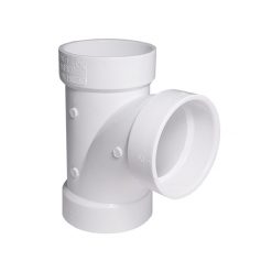 1-1/2" SCH 40 PVC DWV SANITARY TEE