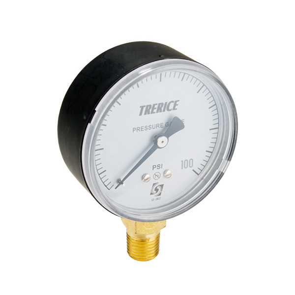 TRERICE 98601445/P2008L-05 2" GAUGE 1/4 BOTTOM MOUNT 100 PSI TRERICE 98601445/P2008L-05 2" GAUGE 1/4 BOTTOM MOUNT 100 PSI