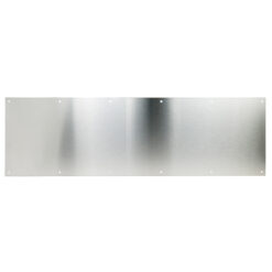 8" H X 34" W S/S KICK PLATE W/ HOLES