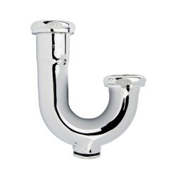1-1/4" 'P' TRAP 'J' BEND W/CO 17 GA