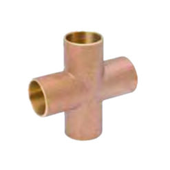 ELKHART 4735 1/2" PRESSURE COPPER CROSS FITTING