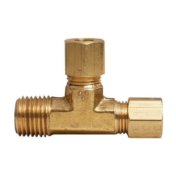 ANDERSON METALS 00071-0404 1/4" X 1/4" MALE RUN TEE ADAPTER ANDERSON METALS 00071-0404 1/4" X 1/4" MALE RUN TEE ADAPTER