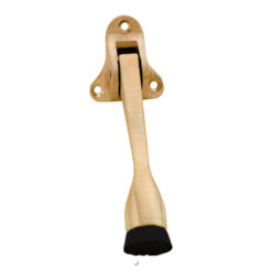 4” BRONZE FINISH ALUM DOOR STOP
