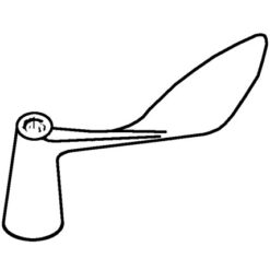 KOHLER 46333 LG PAIR ADA HANDLES W/INDEX