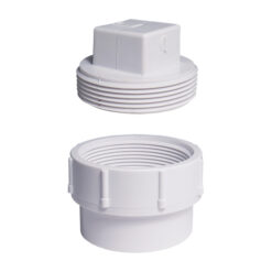 LASCO 49025 2" SCH 40 PVC DWV FTG CLEANOUT W/ PLUG