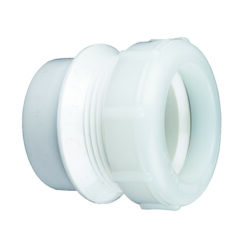1-1/2" X 1-1/4" SCH 40 PVC DWV FTG X SJ TRAP ADAPTER