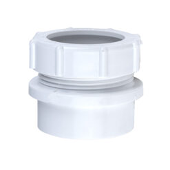 1-1/2" SCH 40 PVC DWV FTG X TRAP ADAPT