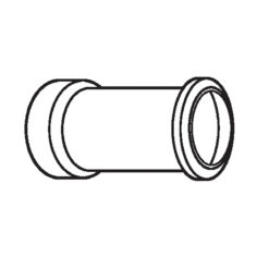 1-1/2" X 2" SCH 40 PVC DWV SOIL PIPE ADAPT H X SP