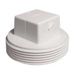 2" SCH 40 PVC DWV PLUG SQUARE HEAD
