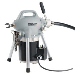 RIDGID K-50-6 COMM DRAIN CLEANING MACHINE W/ ACCESSORIES