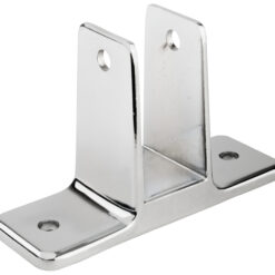 DOUBLE EAR WALL BRACKET 1" x 2-1/2" FOR TOILET PARTITION