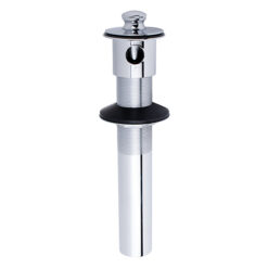 PUSH PULL LAV DRAIN-CP BRASS