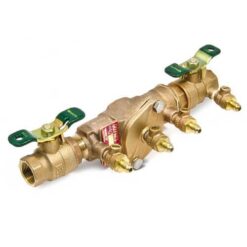 WATTS REGULATOR T063231/0062020 3/4” LF 007 DOUBLE CHECK BACKFLOW PREVENTER W/ SHUT OFFS