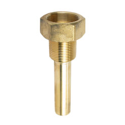 TRERICE 53425 BRASS THERMOWELL 3-1/2"