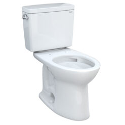 TOTO CST746CSMFG#01 ADA ELONG TANK TYPE CLOSET 1.6 GPF W/ LH LEVER LESS SEAT