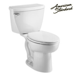 AMERICAN STANDARD 2377.100.020 ADA FLOOR MT ELONG CLOSET PRESSURE ASSIST 1.6 GPF