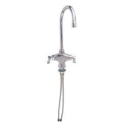 SGL HOLE H/C FAUCET W/GOOSENECK SPOUT