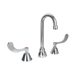 8" ADA GOOSENECK FAUCET W/4" HANDLES