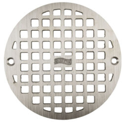 6-3/8" ROUND REPLACEMENT GRATE W/SCREWS