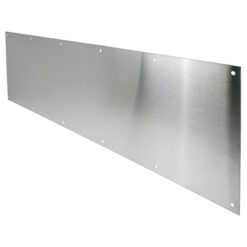 KICK PLATE 10" H X 34" S/S W/HOLES