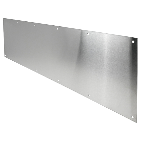 KICK PLATE 10" H X 34" S/S W/HOLES KICK PLATE 10" H X 34" S/S W/HOLES