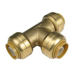 LF 1" X 1" X 3/4" TEE PUSH-FITTING