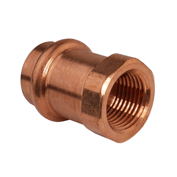 PROPRESS CPFA34X12 3/4" X 1/2" PRESS X FEMALE ADAPTER - COPPER CRIMP PROPRESS CPFA34X12 3/4" X 1/2" PRESS X FEMALE ADAPTER - COPPER CRIMP