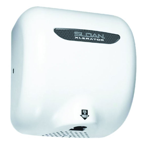 SLOAN EHD501PW SLOAN XLERATOR SENSOR-OPERATED WALL HAND DRYER POL WHT (EHD 501 110/120V 11.3-12.2A) SLOAN EHD501PW SLOAN XLERATOR SENSOR-OPERATED WALL HAND DRYER POL WHT (EHD 501 110/120V 11.3-12.2A)