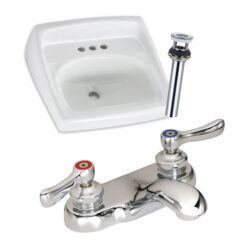 FAUCET, SINK, & DRAIN PACKAGE