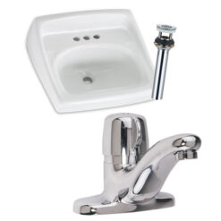 FAUCET, SINK, & DRAIN PACKAGE