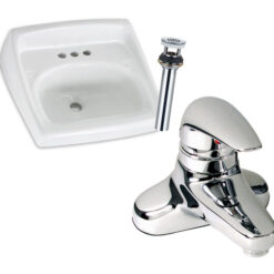 FAUCET, SINK, & DRAIN PACKAGE