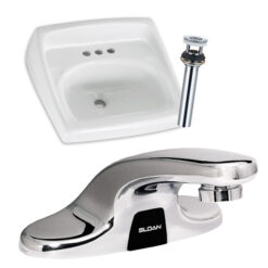 FAUCET, SINK, & DRAIN PACKAGE