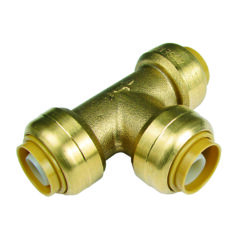2" X 2" X 1-1/4" REDUCING TEE - PUSH FITTING
