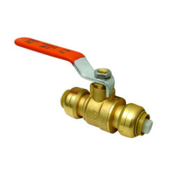 LF 1-1/2" PUSH FITTING BALL VALVE