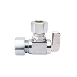 ANGLE STOP VALVE (BALL TYPE) - 5/8 OD X 3/8 OD