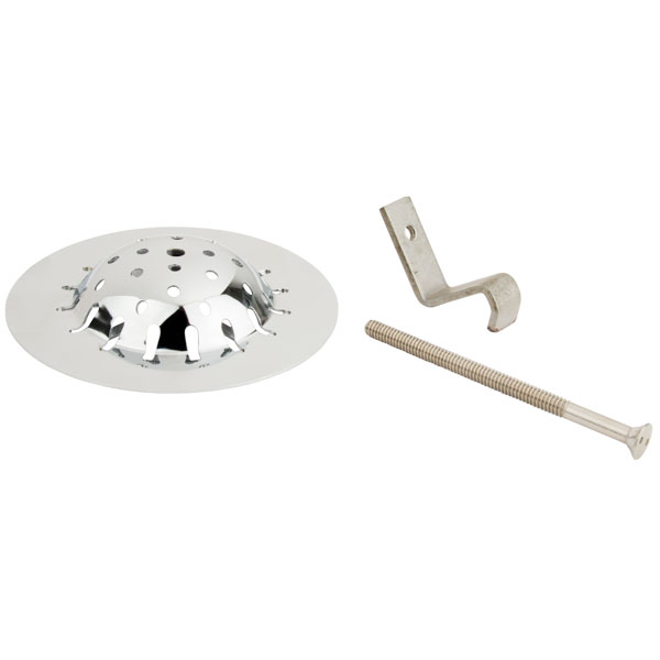 WHITE RACKER CROMWELL / CORRECTO UNIV URINAL STRAINER W/ SPANNER SCREW WHITE RACKER CROMWELL / CORRECTO UNIV URINAL STRAINER W/ SPANNER SCREW
