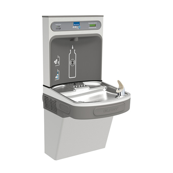 ELKAY LZS8WSSK SINGLE FILTERED WATER COOLER AND EZH2O BOTTLE FILLING STATION (STAINLESS STEEL) ELKAY LZS8WSSK SINGLE FILTERED WATER COOLER AND EZH2O BOTTLE FILLING STATION (STAINLESS STEEL)