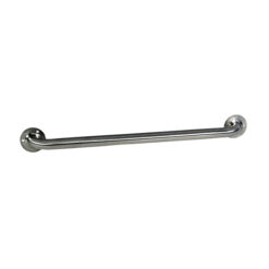 S/S GRAB BAR 30" STRAIGHT EXPOSED FLANGE