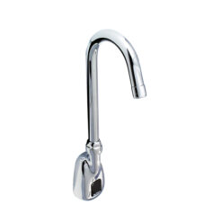 OPTIMA PLUS GOOSENECK FAUCET BACK MOUNT CONNECTION - 2.2 GPM (BATTERY POWERED)