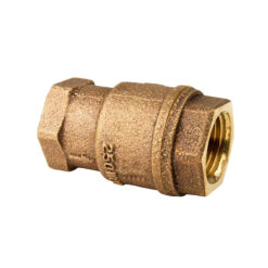 3/4” FNPT X FNPT IN-LINE NL BRONZE CHECK VALVE
