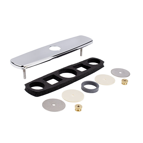 TRIM PLATE - SINGLE HOLE - 8" TRIM PLATE - SINGLE HOLE - 8"
