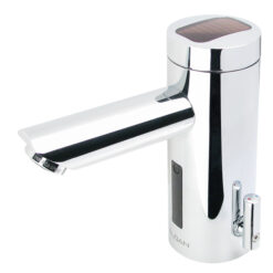 OPTIMA SOLIS FAUCET W/ TEMPERATURE MIXER - 0.5 GPM (SOLAR POWERED W/ BACKUP BATTERY)