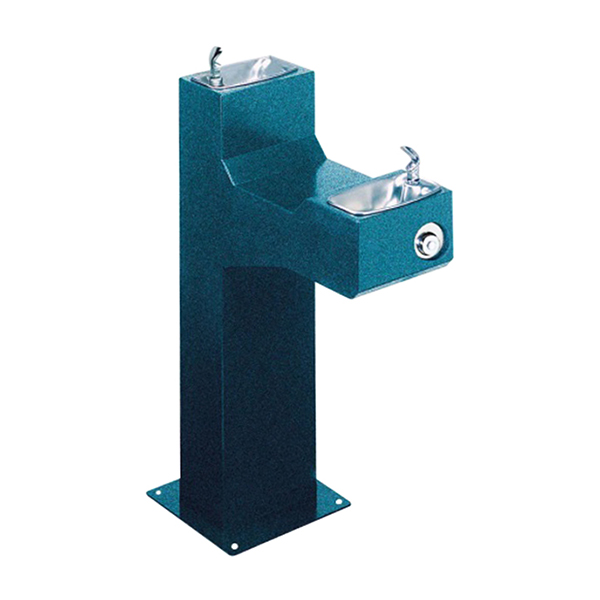HALSEY TAYLOR 4720FR - FREEZE RESISTANT OUTDOOR DRINKING FOUNTAIN - BI-LEVEL PEDESTAL HALSEY TAYLOR 4720FR - FREEZE RESISTANT OUTDOOR DRINKING FOUNTAIN - BI-LEVEL PEDESTAL