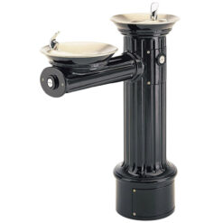 HAWS 3511 - OUTDOOR ANTIQUE HI-LOW PEDESTAL