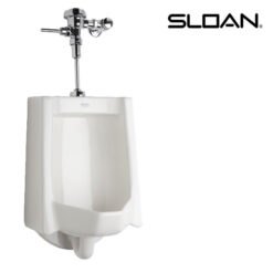 URINAL W/ ROYAL FLUSHOMETER - .125 GPF