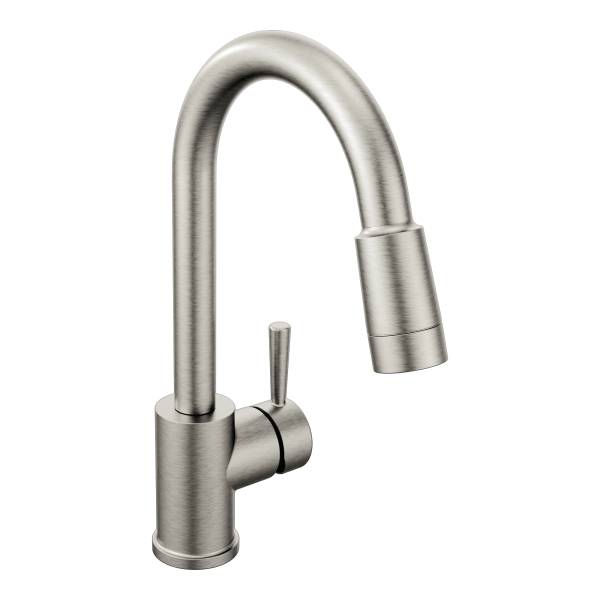 CLEVELAND FAUCET 46201CSL SS SINGLE HANDLE KITCHEN FAUCET WITH PULL DOWN SPOUT CLEVELAND FAUCET 46201CSL SS SINGLE HANDLE KITCHEN FAUCET WITH PULL DOWN SPOUT