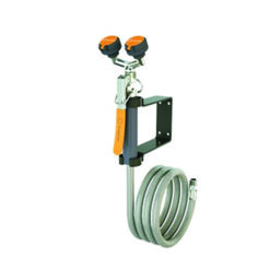 WALL MT EYEWASH UNIT W/ DRENCH HOSE