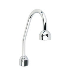 OPTIMA PLUS GOOSENECK FAUCET W/ SURGICAL BEND SPOUT LESS TRIM PLATE - 2.2 GPM